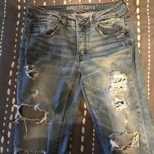 American eagle tomgirl jeans